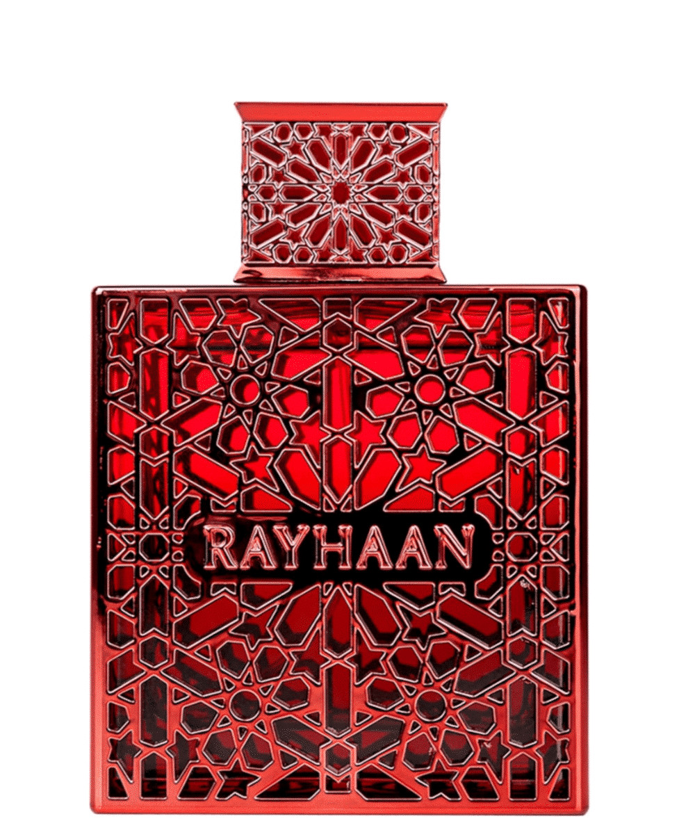 Rayhaan Crimson 100ml - Le Parfum Tenue 24h Contre les Fragrances Éphémères