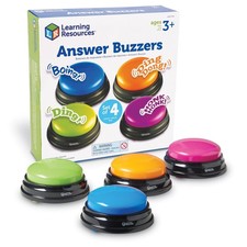 Learning Resources Answer Buzzers - Classroom, Kids Games  Toys Set