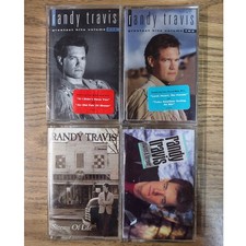 4 Randy Travis Cassette Tape Lot Storms Of Life Always  Forever Greatest Hits