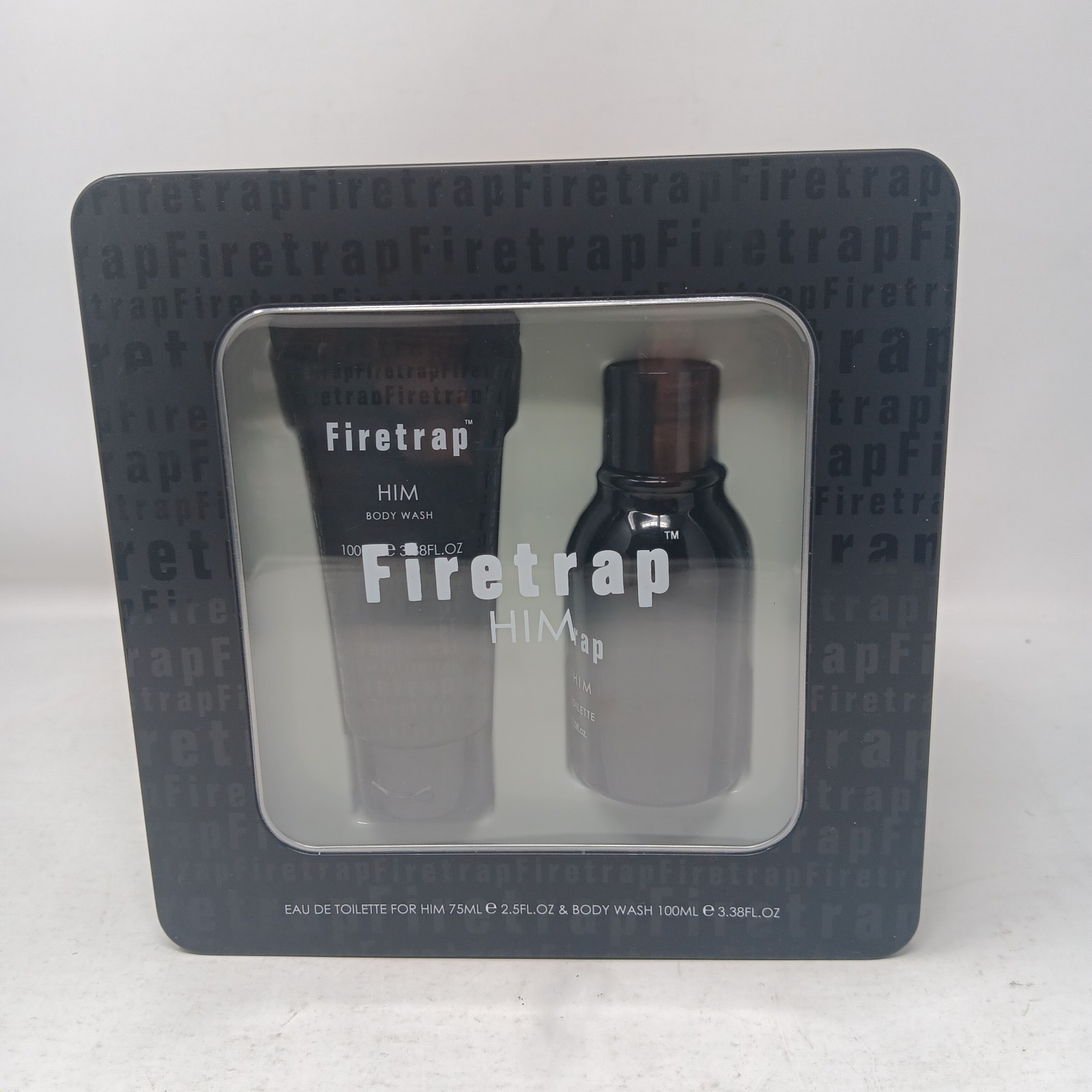 Firetrap For Him Gift Set, Eau De Toilette 75ml and Body Wash 100ml