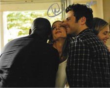 * MAGGIE LAWSON & KIRSTEN NELSON  * signed 8x10 photo * PYSCH * COA *