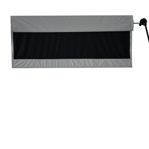 Wag Flag Wind Bag (Tarmac) Black/White 122x122cm with Frame - Imagen 5 de 10