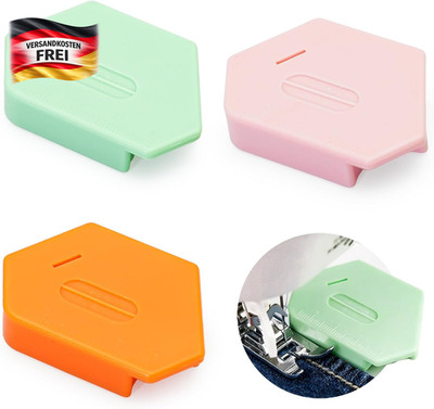 Magnetische Nähführung Set für gerade Nahtabstände aus ABS mit Skala für präzise
