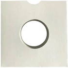 50 x White 7" Vinyl Singles Record Outer Sleeves 45rpm Masterbag with Thumb Cut