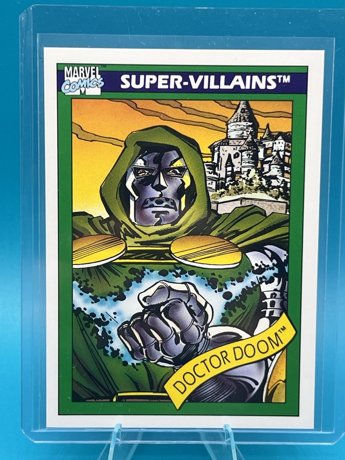 1990 Impel Marvel Universe Super-Villains Doctor Doom #60 MINT