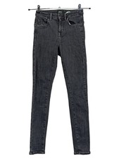 ONLY Damen Slim Fit Jeans Grau W30 L28 Skinny Stretch Blue Denim