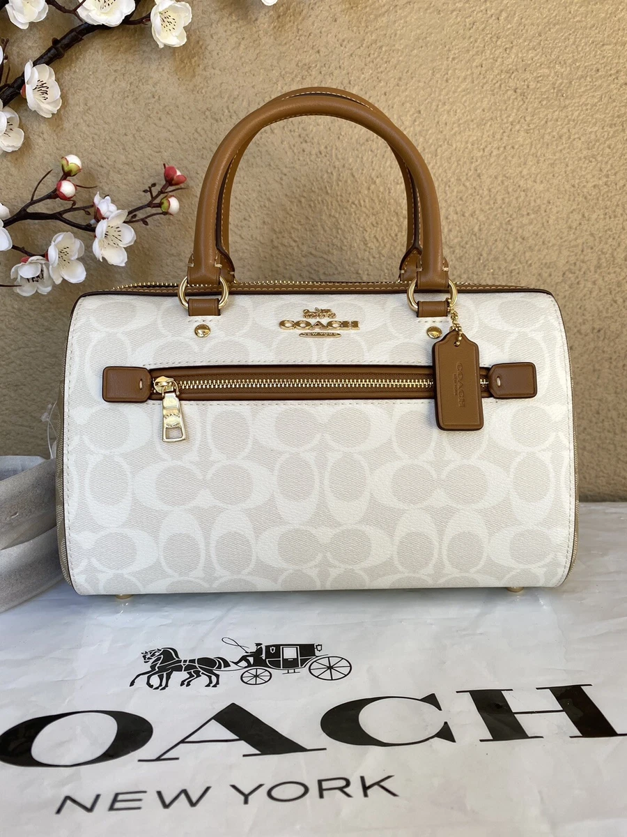 COACH Rowan Satchel In Signature Canvas