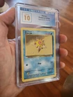 (POP 3) CGC 10 PRISTINE Pokemon Staryu 95/130 Base Set 2 Wotc Card