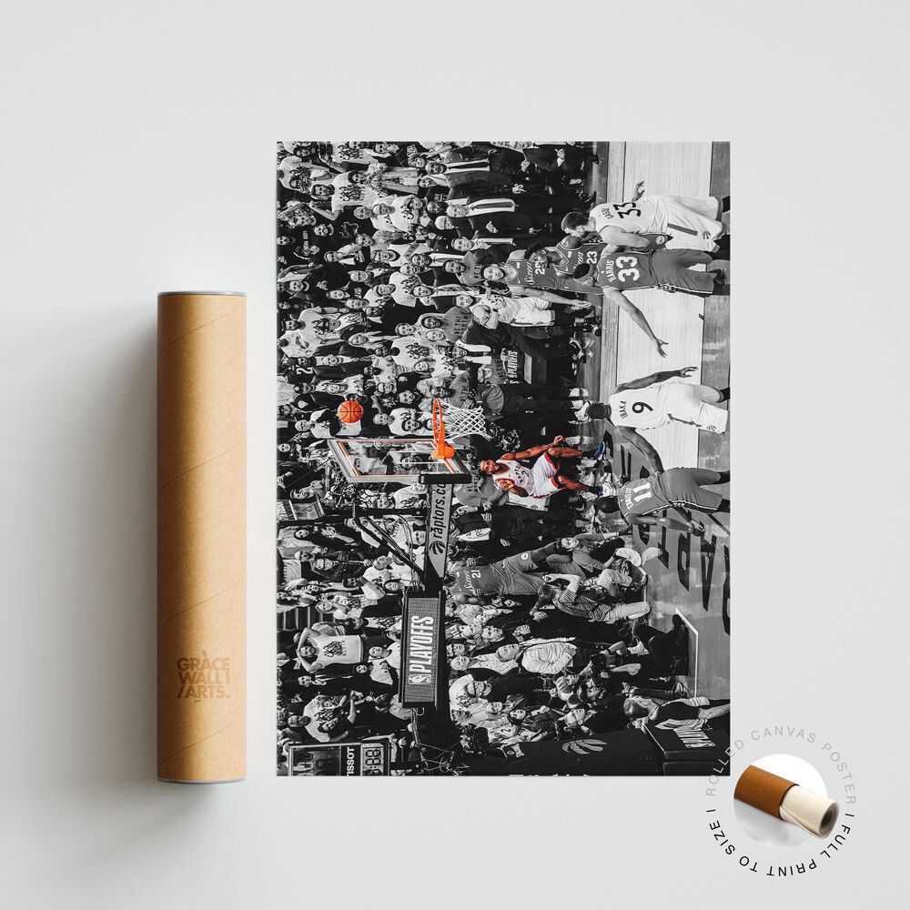 Kawhi Leonard Incredible Epic Buzzer-Beater Shot Poster, Toronto