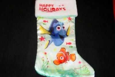 Disney - FINDING NEMO Christmas Stocking - Holiday Pixar Dory - Large 20'' Inch