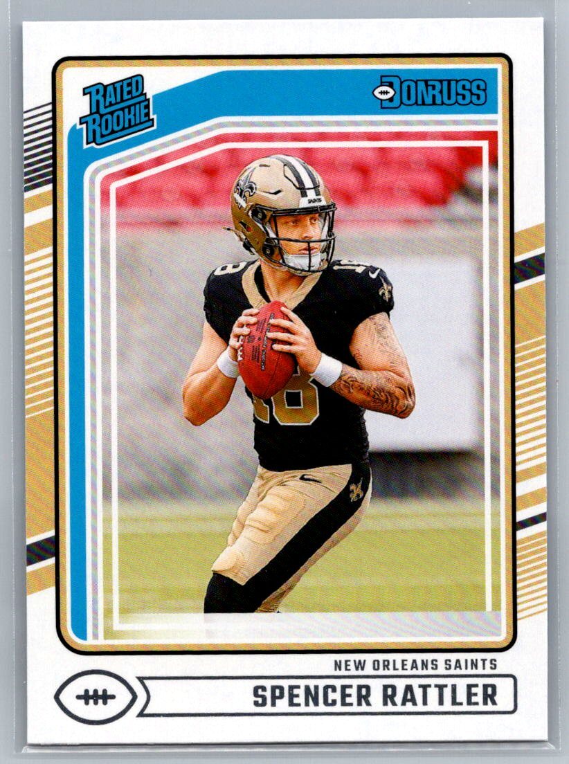 2024 Donruss Spencer Rattler Rated Rookie RC #359