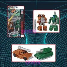 Transformers Earthrise Micromaster Bombshock & Growl 2pk Military Patrol NEW!