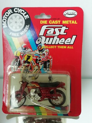 Yatming Fast Wheel Motorcycle Motorbike KAWASAKI On Card Yat Ming