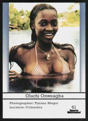2006 SPORTS ILLUSTRATED SWIMSUIT - Very Hot Card #61 - OLUCHI ONWEAGBA    