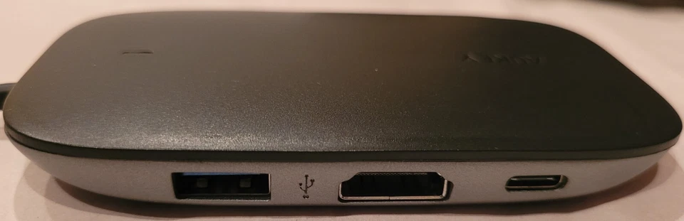 *USED/EXCELLENT* AUKEY CB-C68, 7-in-1 Adapter USB 3.0/C, SD/MicroSD, HDMI Ports - Image 3 of 4