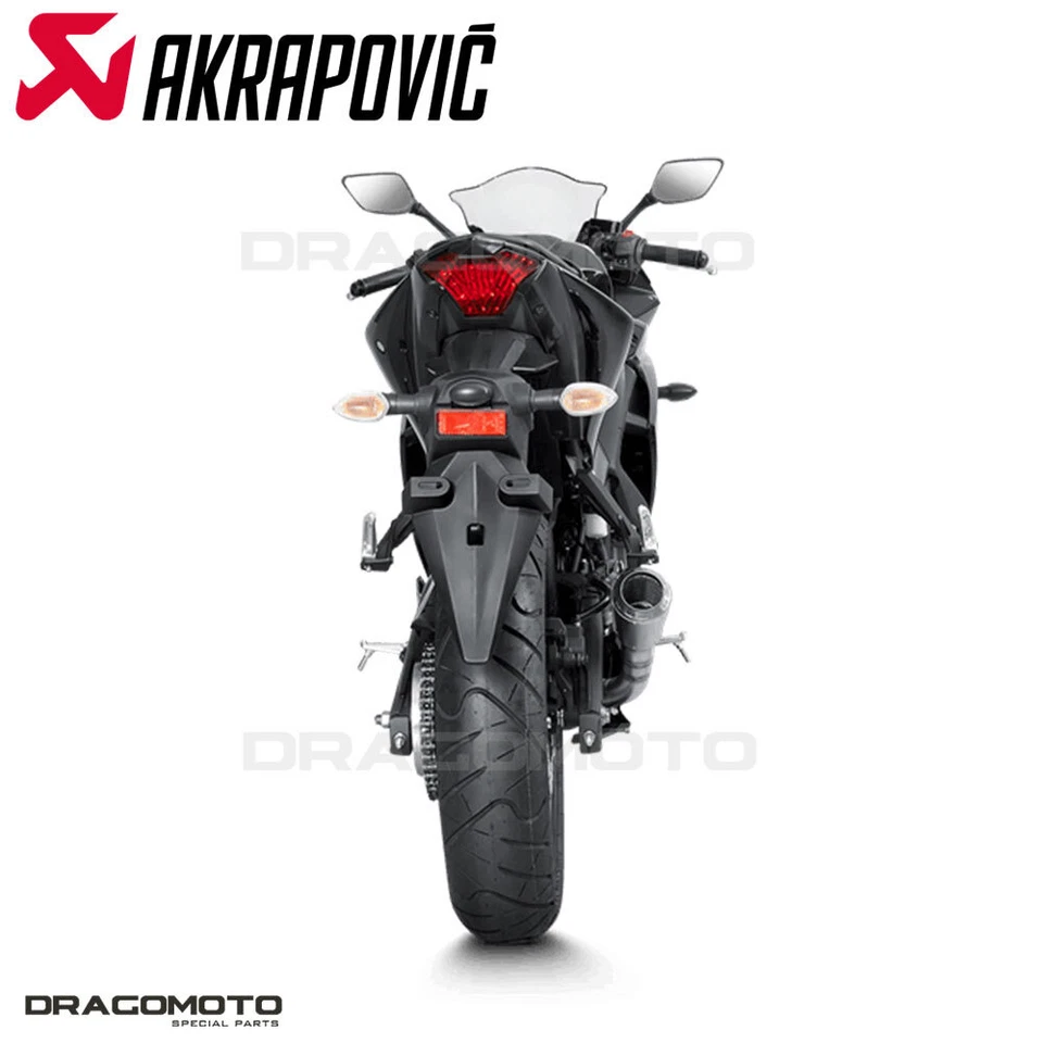YAMAHA YZF-R25 R3 MT-03 Scarico AKRAPOVIC RC S-Y2SO11-AHCSS - Immagine 4 di 4