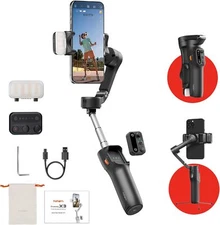 Hohem iSteady X3 3-Axis Gimbal Stabilizer Magnetic Light Tracker for Smartphone