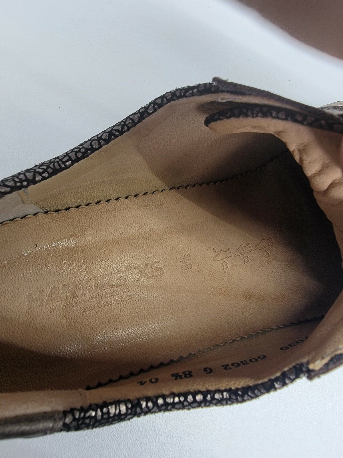 Hartjes XS brown Leather Lace Oxfords US 8.5 women eBay