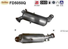 ✅ Ruß-Partikelfilter für Mercedes E-Klasse, 220 CDI, 125kW, Silizium, Euro 4