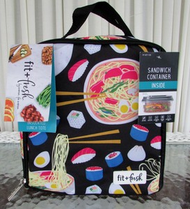 fit & fresh insulated lunch bag