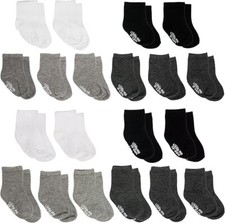 20-Pack Newborn Baby Infant  Toddler Unisex Socks For Baby Girl or Boy 0-12 ...