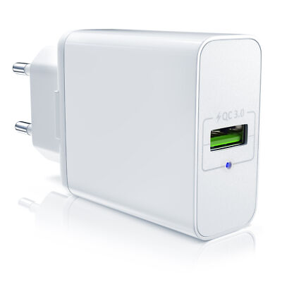 Aplic Quick Charge USB Typ A Ladegerät 18 W USB Charger Schnellladefunktion NEU