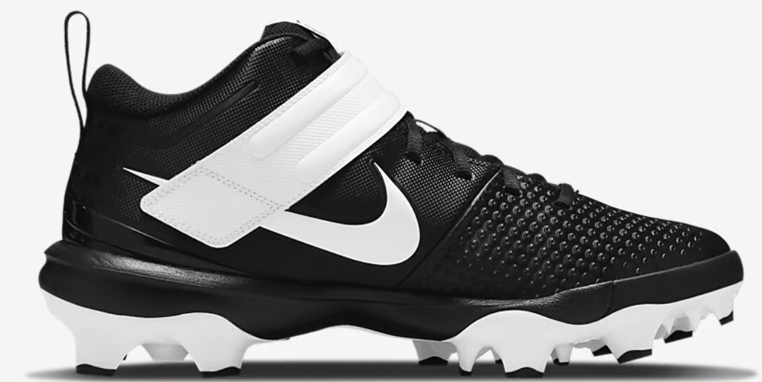 New Nike Force Trout 7 Pro MCS Black White Baseball Cleats