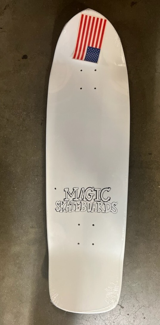 スケートボード MAGIC SKATEBOARDS duane peters Magic Skateboards Duane Peters Hot Rod Deck, Purple, 10