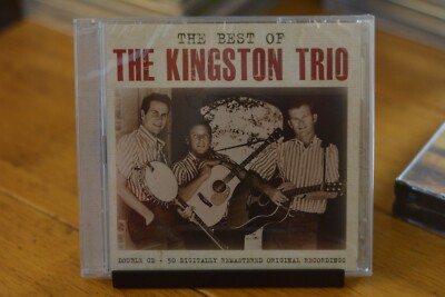 THE KINGSTON TRIO THE BEST OF CD [NEW SEALED] 2 DISC SET CASE CRACK GREATEST HIT