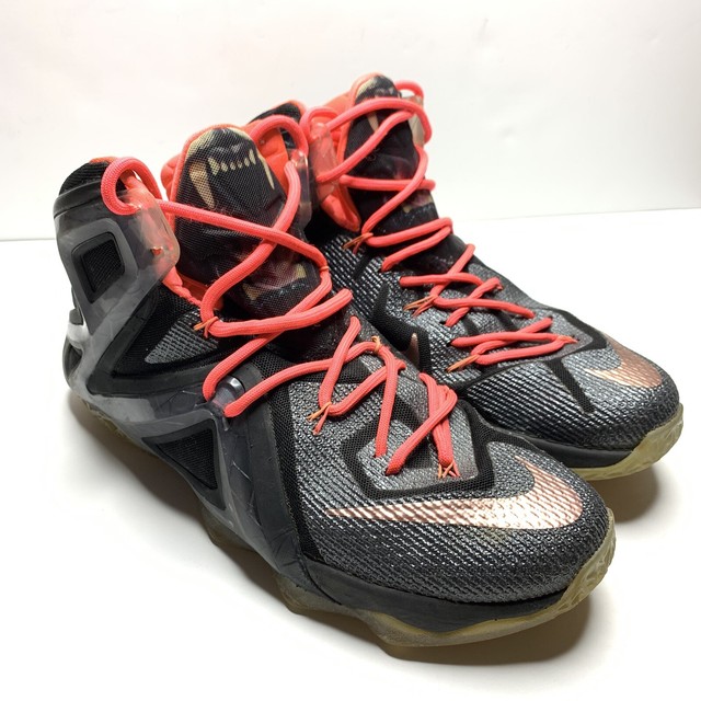 lebron 12 black and gold