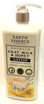 EARTH ESSENCE Nourish Goat Milk & Honey Lotion Moisturize & Soothe