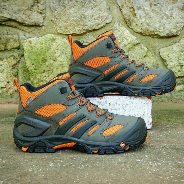 merrell strongfield mid work boots