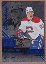 2016-17 Fleer Showcase Flair Blue Ice #23 Mikhail Sergachev RC /199 - LIGHTNING