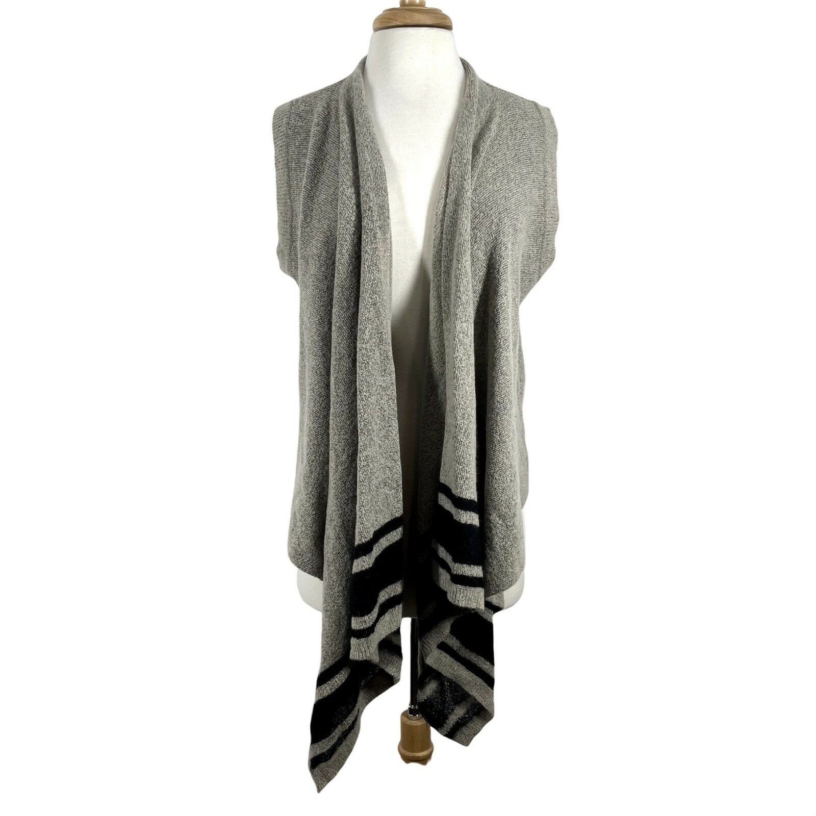 banana republic striped waterfall front 