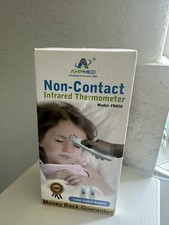 AMPMED Non-Contact Infrared Thermometer Color Coded Display