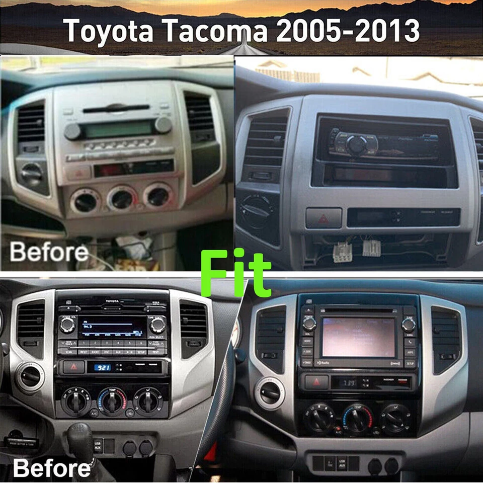 Para TOYOTA TACOMA 2005-2013 CarPlay Android Estéreo para Auto Radio WiFi GPS - Image 4 of 4