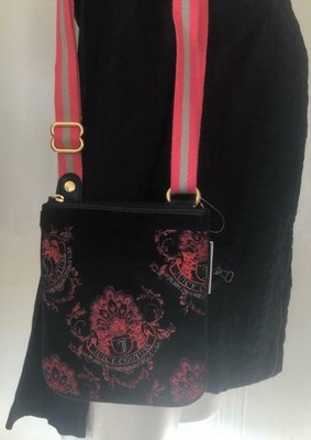 juicy couture black velvet purse