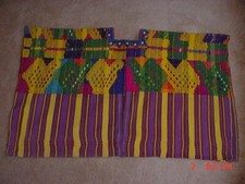 COLORFUL VINTAGE GUATAMALA HANDWOVEN HUIPLE FOLK ART COSTUME PONCHO NO 1