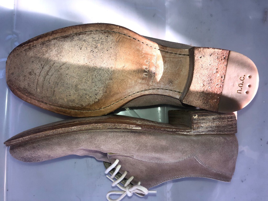 n.d.c. made by hand Leather Oxford Dress Shoes Lace Up Size n.d.c. made by hand Leather Oxford Dress Shoes Lace Up Size