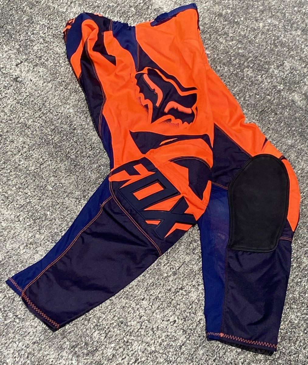 NEW Fox Racing Foxhead Motorcross Pants 180 32 Orange And