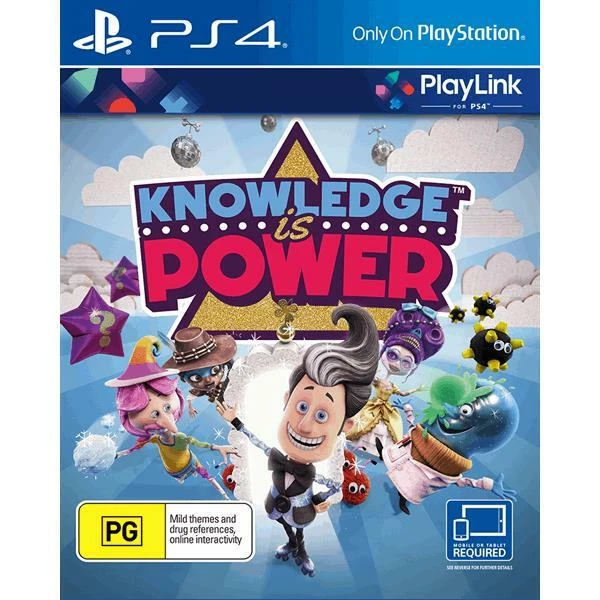 Knowledge Is Power - Sony PlayStation 4 PS4 [Region Free Brain Smart Games]  NEW