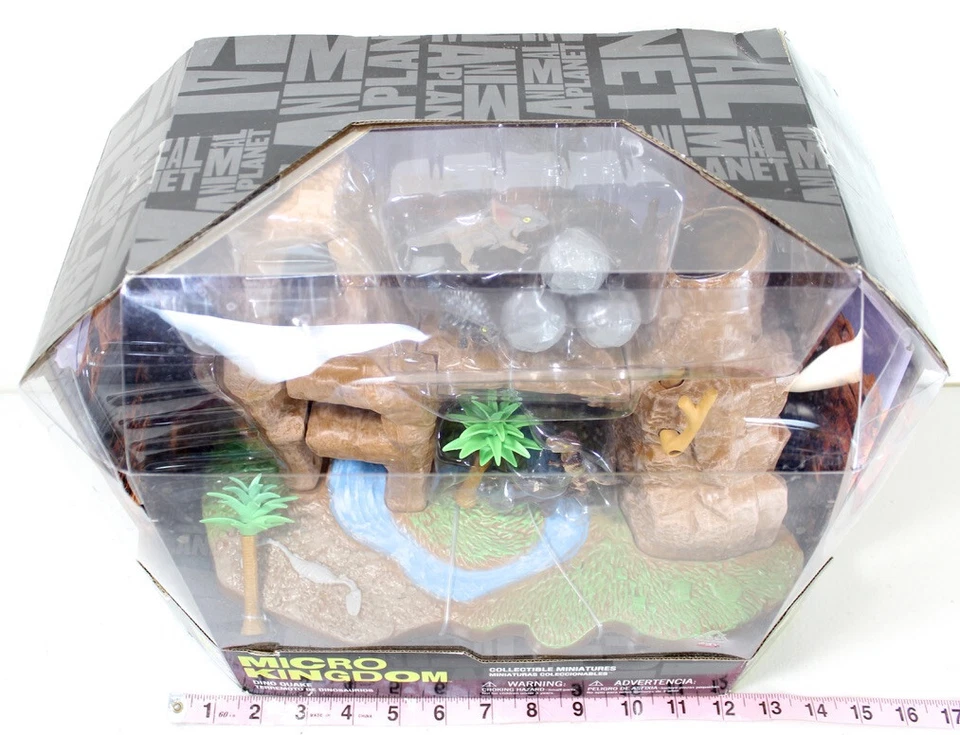Animal Planet Micro Kingdom Dino Quake Coleccionable Miniaturas Dinosaurio Set (1A) Foto 2 de 4