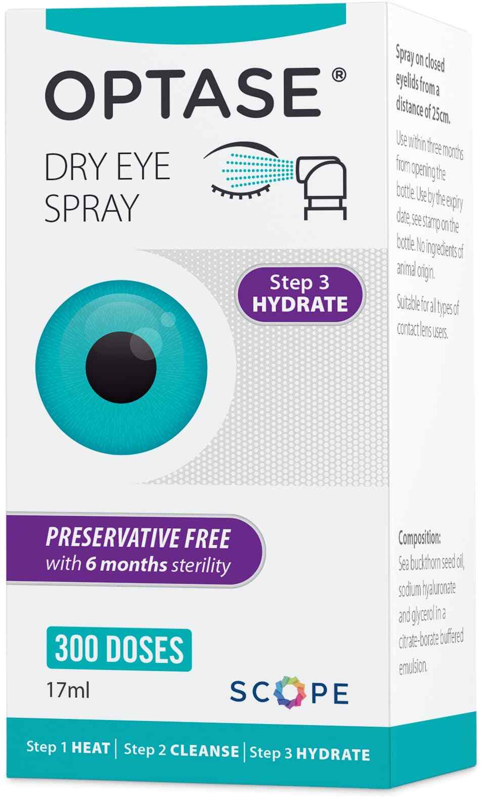 Optase Dry Eye Spray 17ml X 1