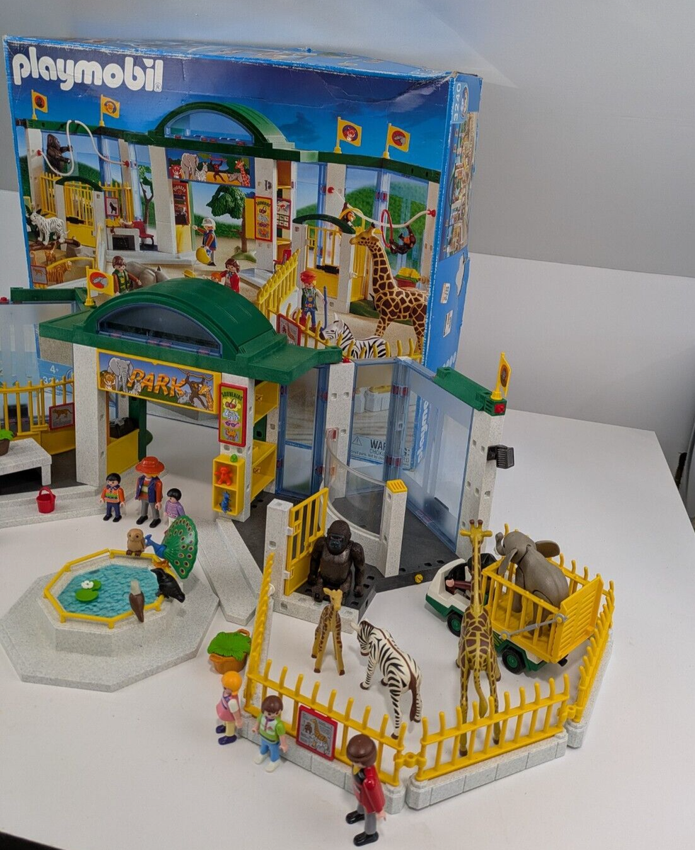 Playmobil Vintage 2003 Zoo Set 3240 Animals Buildings Extras Kids