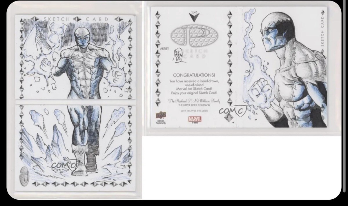 2019 Upper Deck Marvel Premier スケッチカード 2019 Marvel Premier Star-Lord Sketch Card Sean Stannard Art