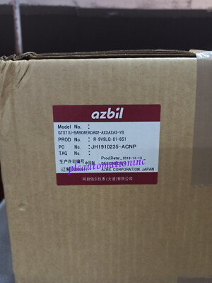 brand new GTX71U-BABG6EADA02-AXXAXA5-YB azbil positioner Fast Shipping