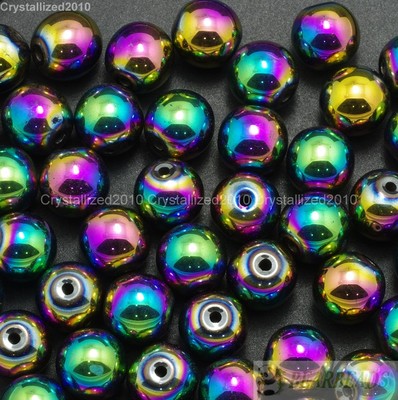 8mm Wholesale Natural Gemstone Round Spacer Beads Lapis Crystal Quartz Jasper