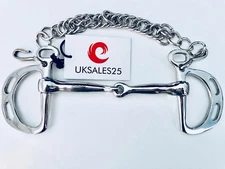 Kimblewick Single Jointed Stainless Steel Bit (UKSALES25®) *SAME DAY DISPATCH*