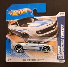Hot Wheels Camaro Convertible Concept HW Performance Hotchkis