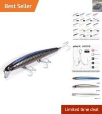 High-Quality Jerkbait Crankbait 110mm - Ideal for Saltwater & Freshwater Fishing